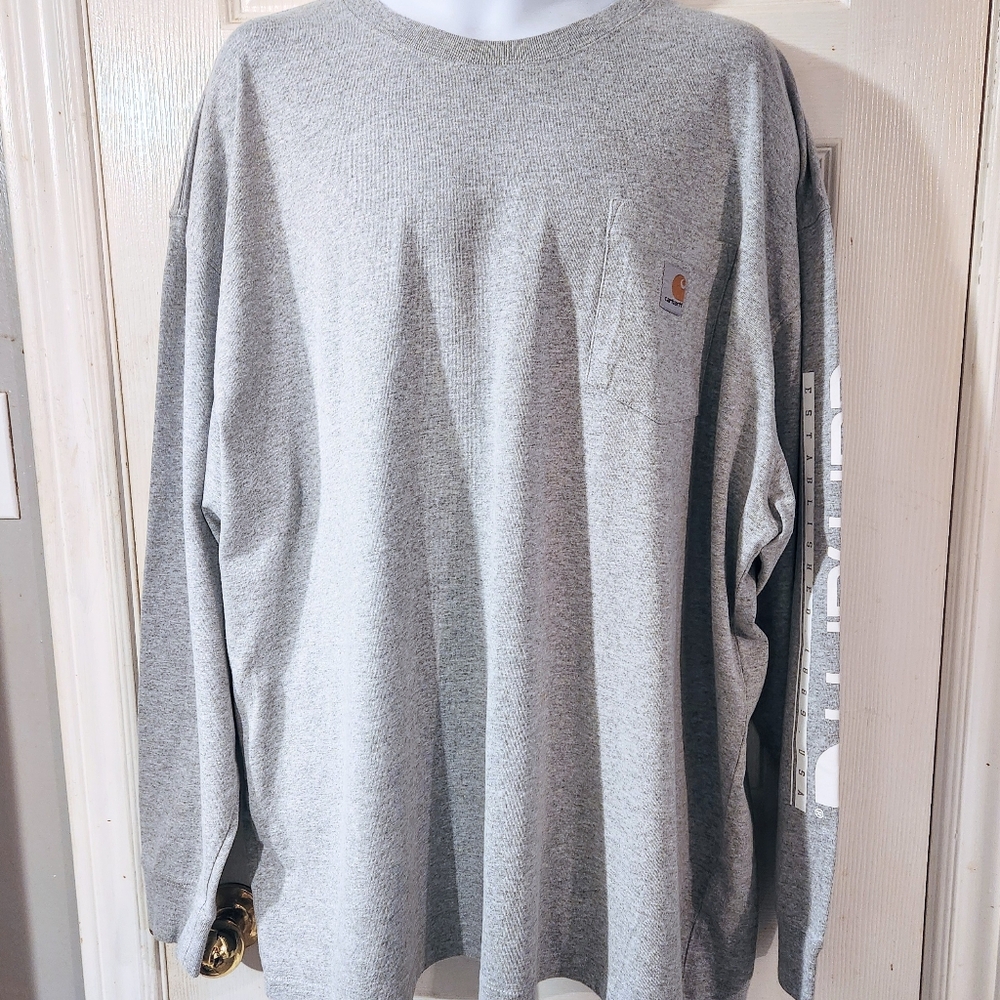 Carhartt Long Sleeve  Crew Neck Workwear Shirt XXL